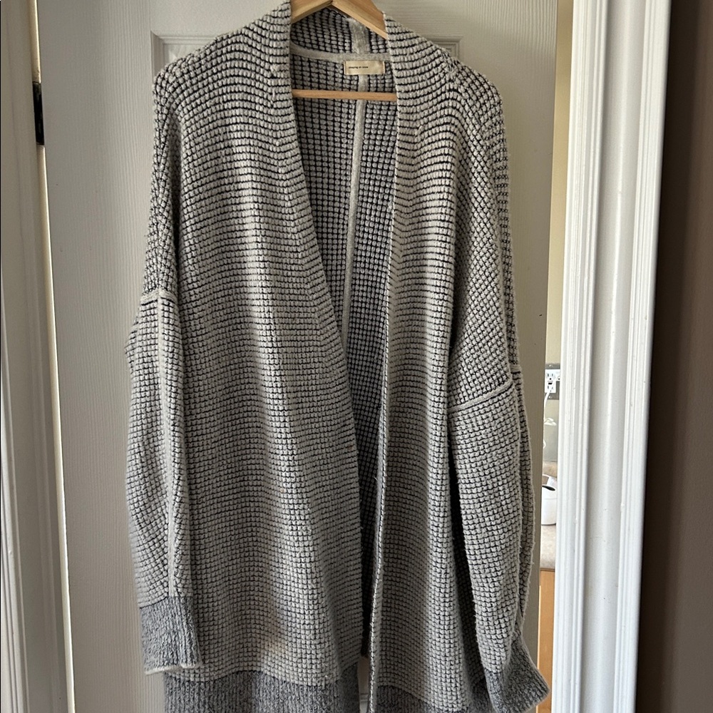 Cozy Gray Women's Cardigan